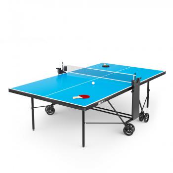 Теннисный стол UNIX Line для улицы компактный Compact Outdoor 6 мм ACP синий TT6COUTBL екатеринбургспорт - купить-теннисный-стол.рф разумные цены на теннисные столы