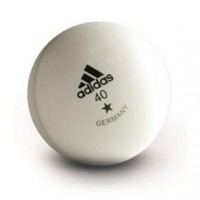 Мячи для настольного тенниса Adidas Training * одна звезда белые 6 шт. - купить-теннисный-стол.рф разумные цены на теннисные столы