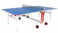 Всепогодный теннисный стол tnssport-swat Donic Outdoor Roller De Luxe синий - купить-теннисный-стол.рф разумные цены на теннисные столы