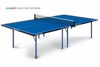 Теннисный стол всепогодный Sunny Light Outdoor blue облегченный вариант 6015 - купить-теннисный-стол.рф разумные цены на теннисные столы