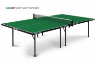 Теннисный стол всепогодный Start-Line Sunny Light Outdoor green облегченный вариант 6015-1 - купить-теннисный-стол.рф разумные цены на теннисные столы