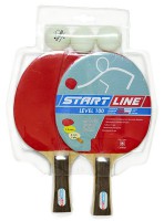 Набор Start Line: 2 Ракетки Level 100, 3 Мяча Club Select 61200 - купить-теннисный-стол.рф разумные цены на теннисные столы