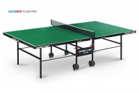 Стол теннисный Start Line Club-Pro Зелёный 60640-2 для закрытых помещений василжим - купить-теннисный-стол.рф разумные цены на теннисные столы