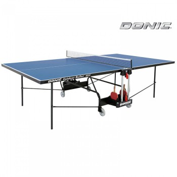 Всепогодный теннисный стол Donic Outdoor Roller 400 всепогодный синий swat - купить-теннисный-стол.рф разумные цены на теннисные столы